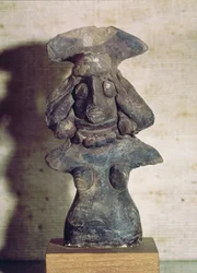 Figur einer Muttergöttin aus Mohenjo-Daro, Industal, Pakistan, 3000-1500 v. Chr.